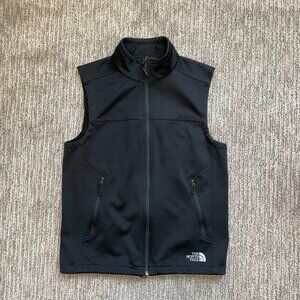 Men's Small The North Face Full Zip Fleece Vest Black